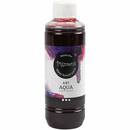 Flytende Akvarellmaling, rød, 250 ml/ 1 fl.