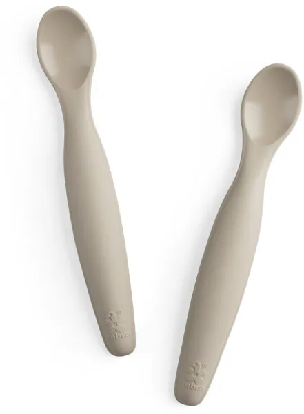 Silikon skjesett, lang, jetty beige